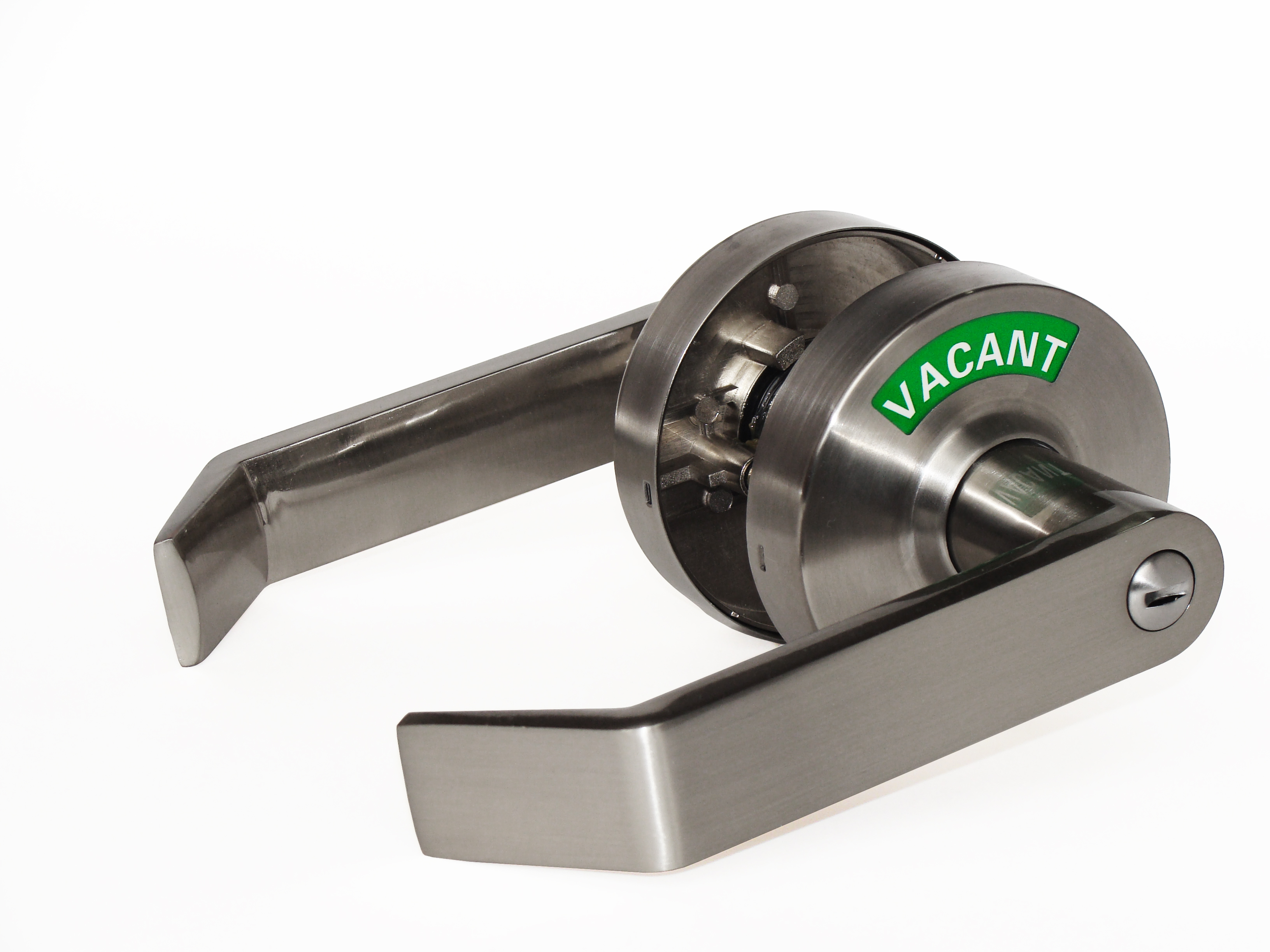 ADA compliant lock,indicator latch,indicator lock,lever set