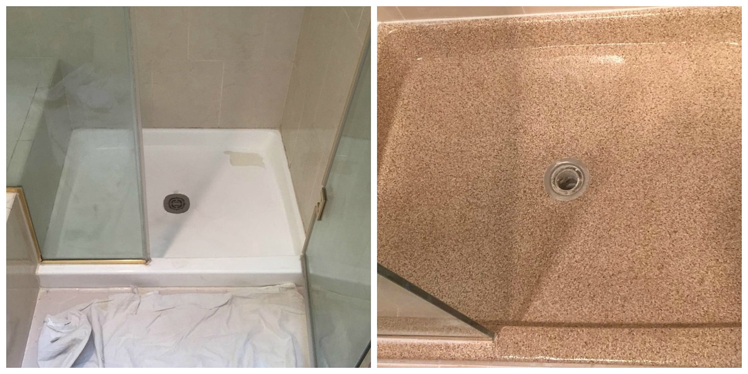 Shower Pan Resurfacing in MD, DC, and Northern Virginia