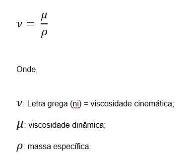 viscosidade cinematica e dinamica viscosidade cinematica e dinamica