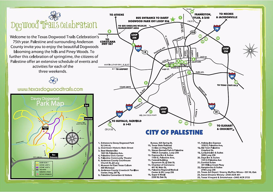 Texas Dogwood Trails Celebration 2014 Festival Brochure