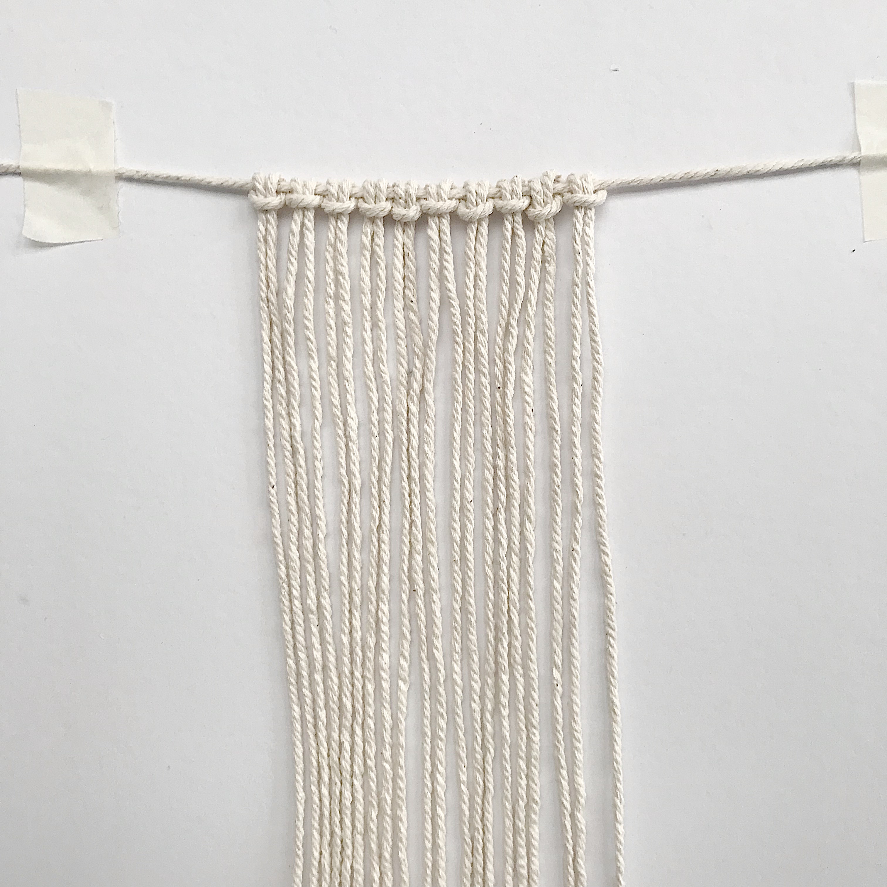 Macrame coaster free tutorial