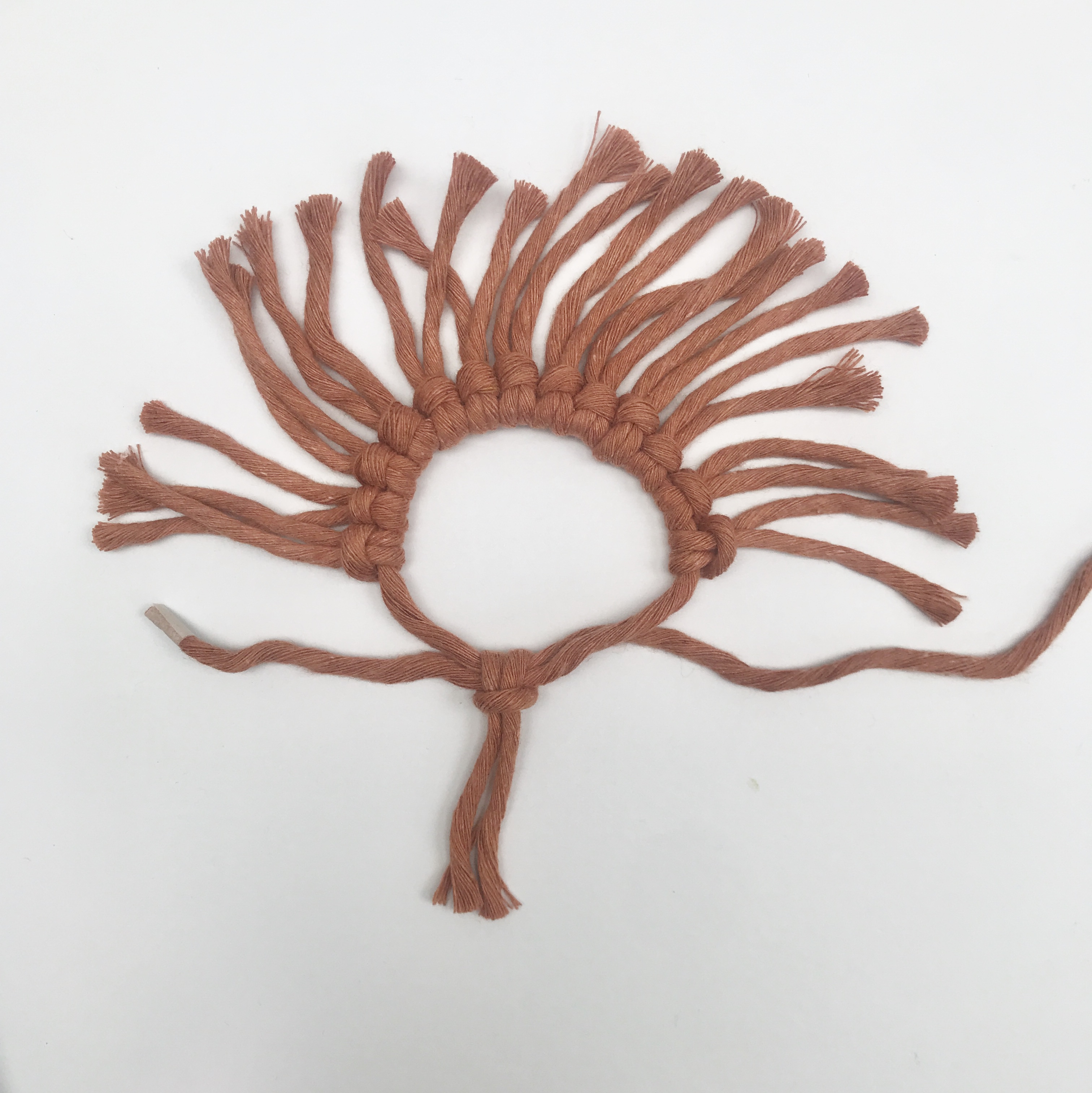 Mini Macrame Autumn Wreaths