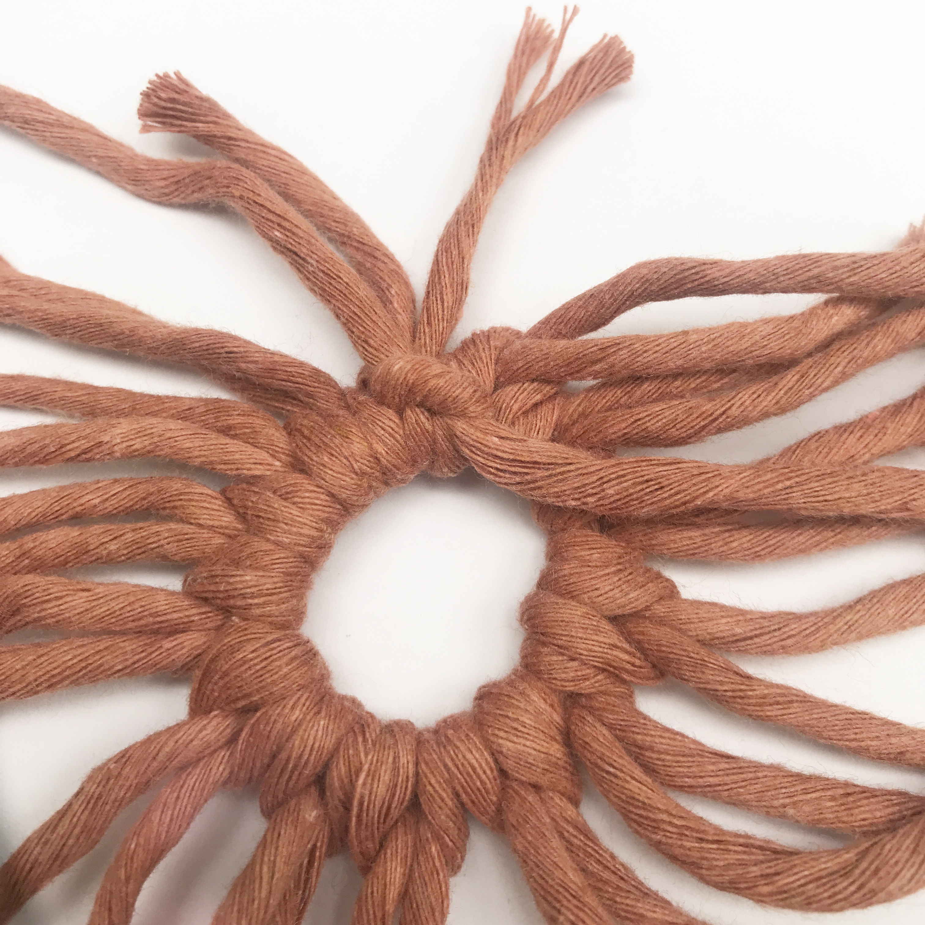 Mini Macrame Autumn Wreaths