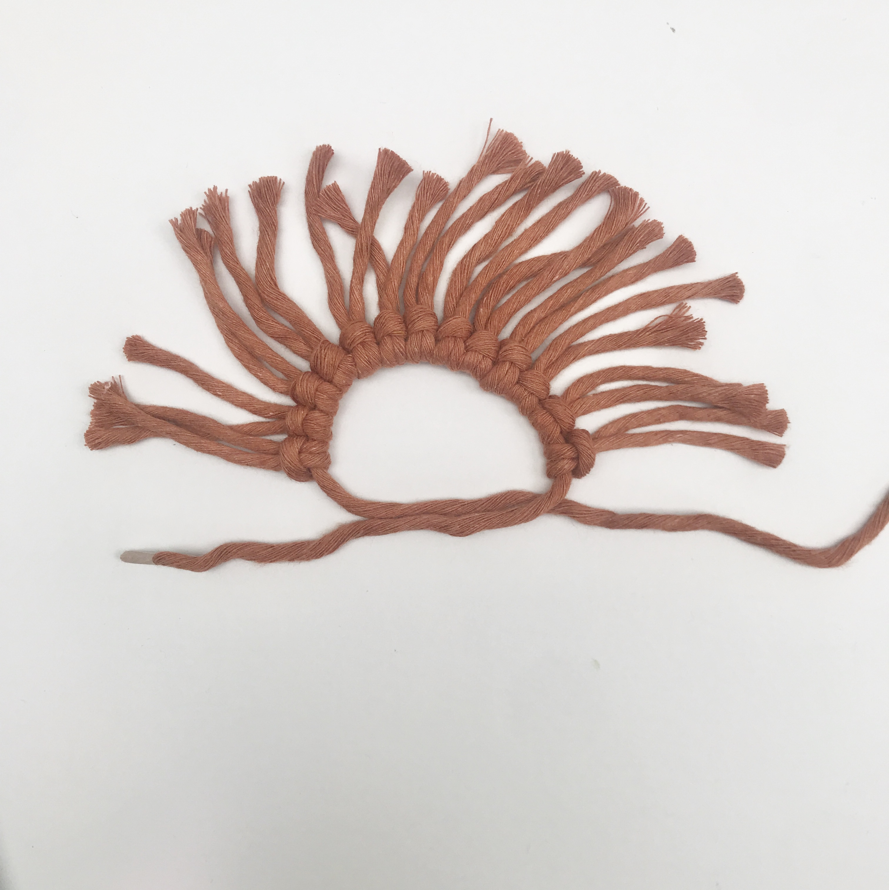 Mini Macrame Autumn Wreaths