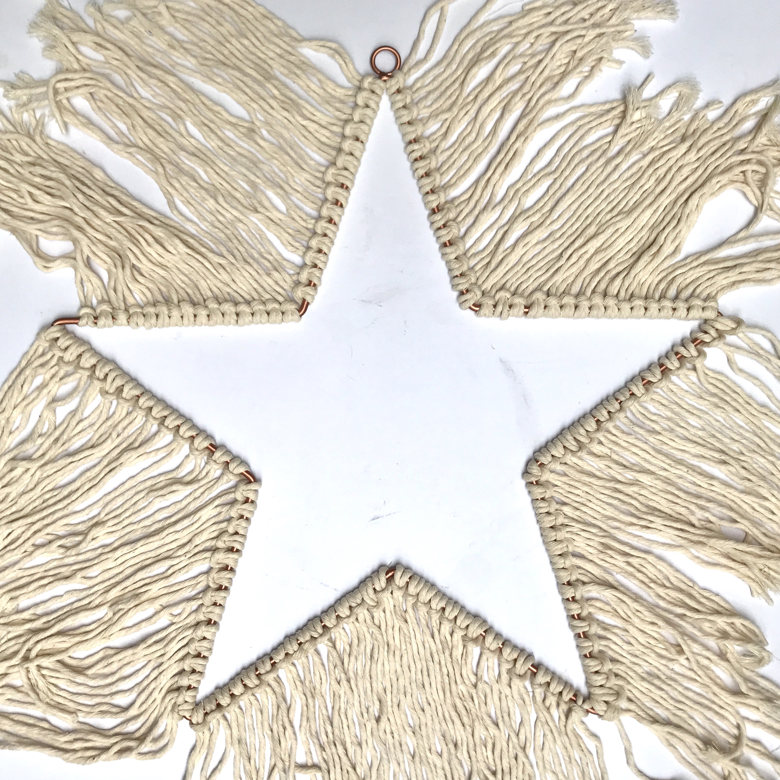 Macrame Christmas Stars