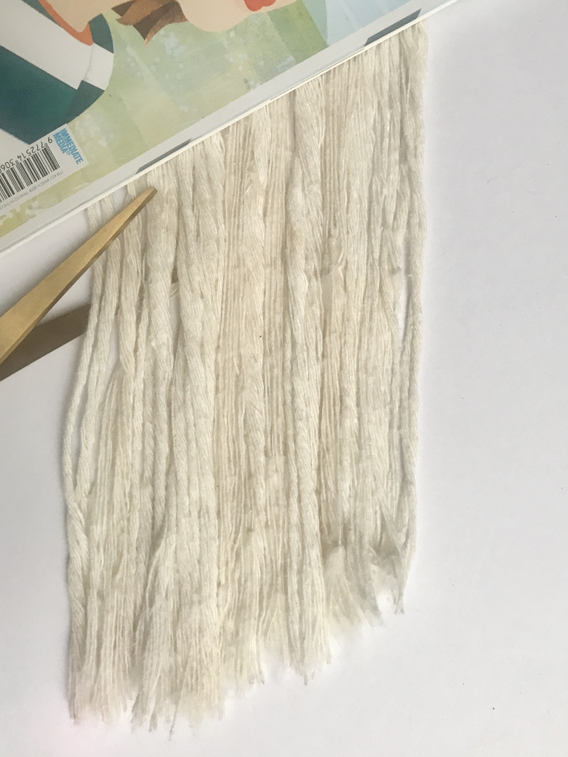 How to cut the perfect macrame fringe OBSiGeN