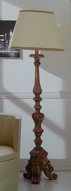 Credenze stile e moderno Lampada piantana legno