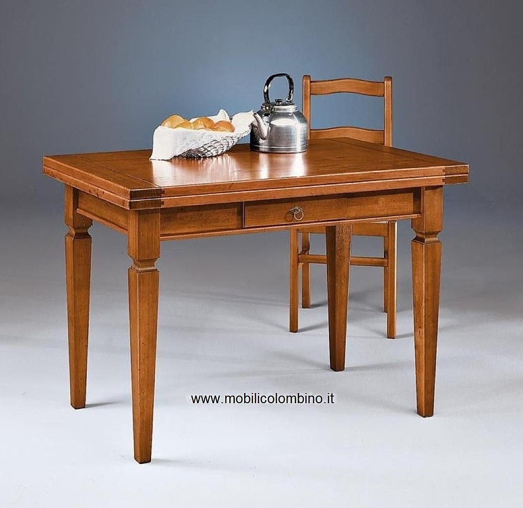 Credenze stile e moderno Tavolo rotondo allungabile diametro 90 100