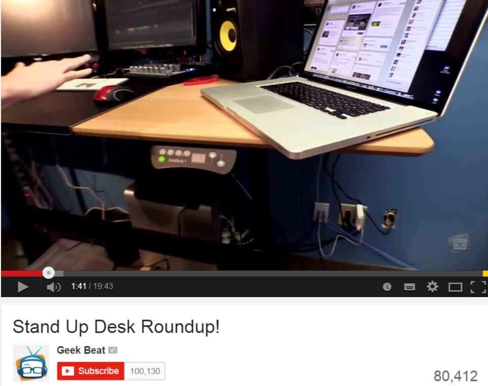 Stand up desk round up  Powercore  leading the way in 