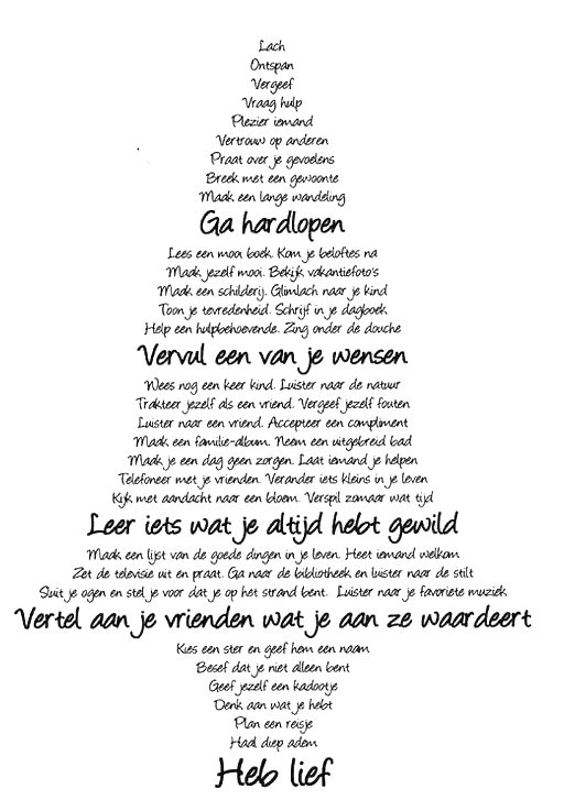 De wenskerstboom voor jezelf | Welkom en foto van de week