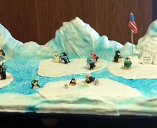 Penguin Cake
