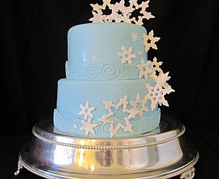 snowflake cake