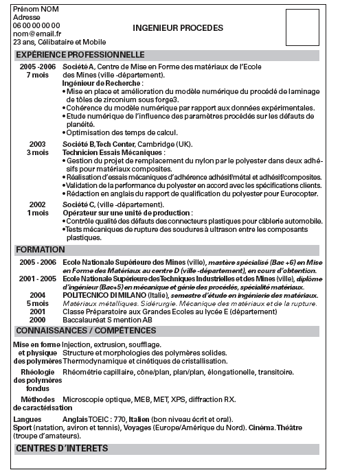 Modèles de lettres pour Dcg en alternance  Le Monde 