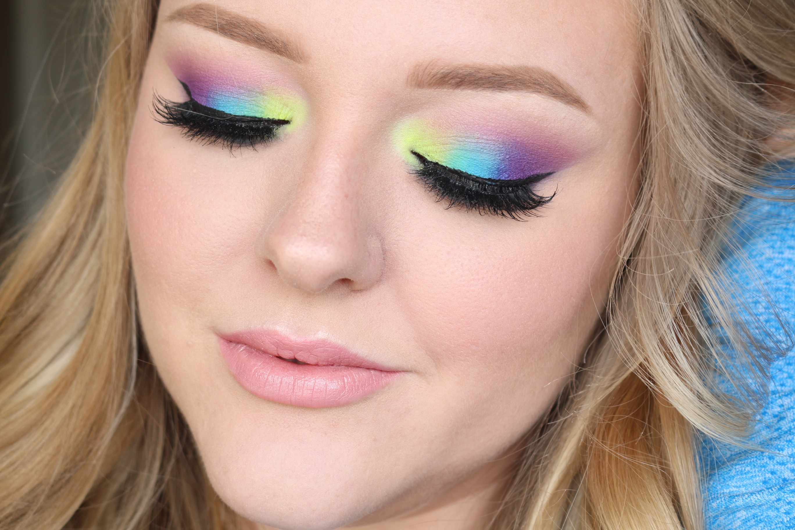 Spring Rainbow Eyes Makeup Revolutions Colour Chaos Palette