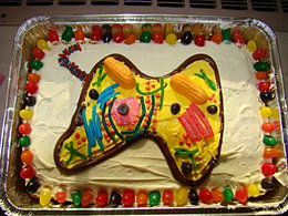 Meghan's Animal Cell Cake