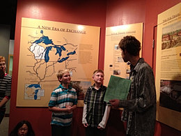 Collin & Zavier at Historical Museum