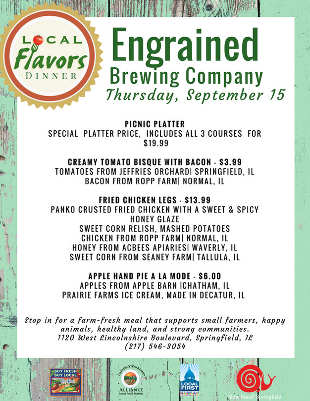 Local Flavors At Engrained Brewing Company In Springfield