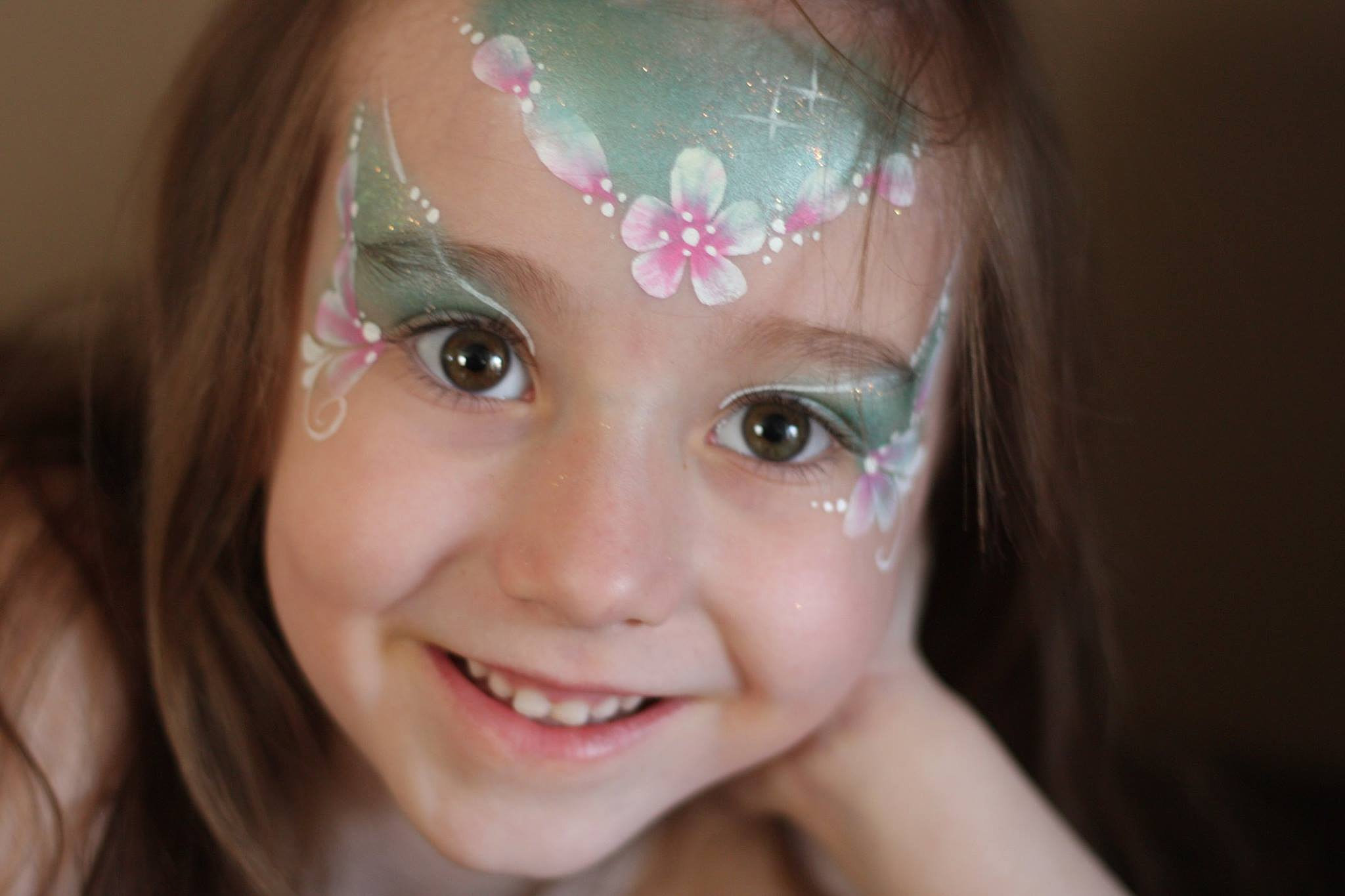 Face Painting Calgary Nadine's Dreams Calgary Face Painter Flower Princess