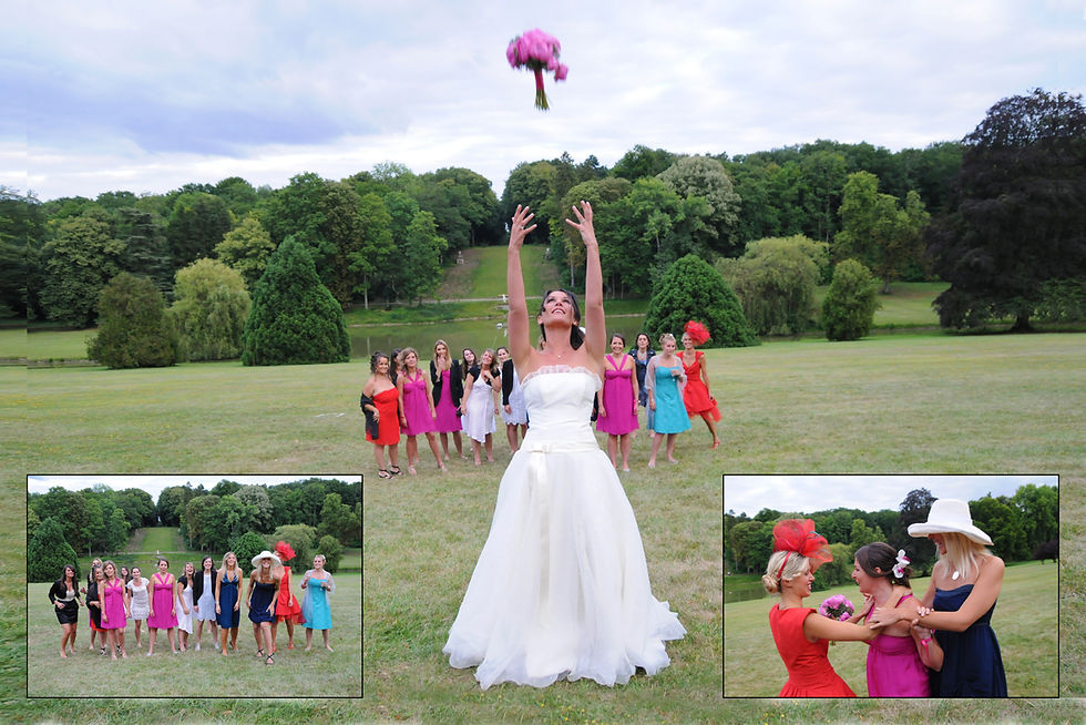 Lancer de bouquet