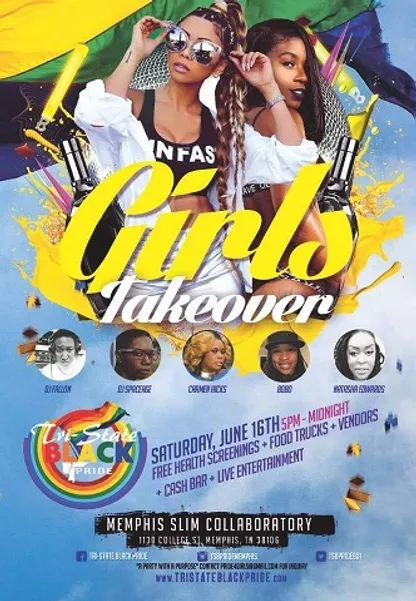 tri state blackpride events flyer pride