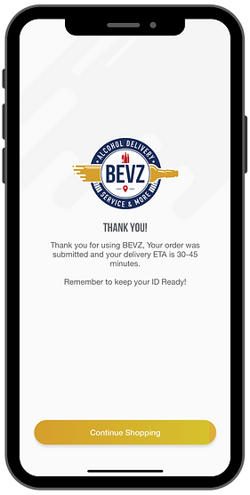 bevz alcohol delivery app