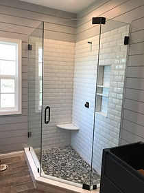Frameless Neo Angle Showe