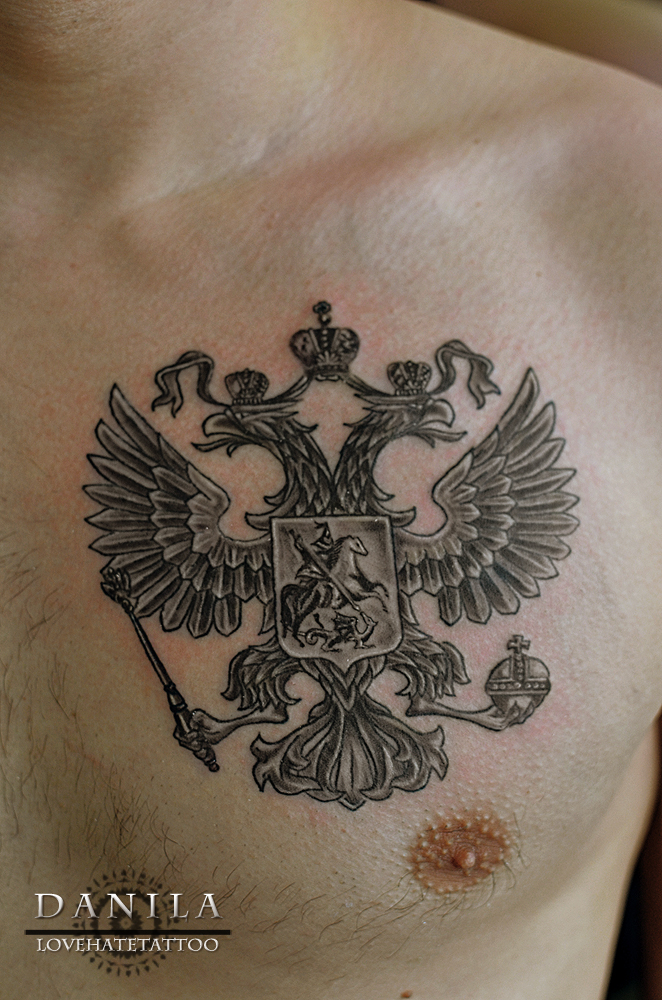 Тату с гербом