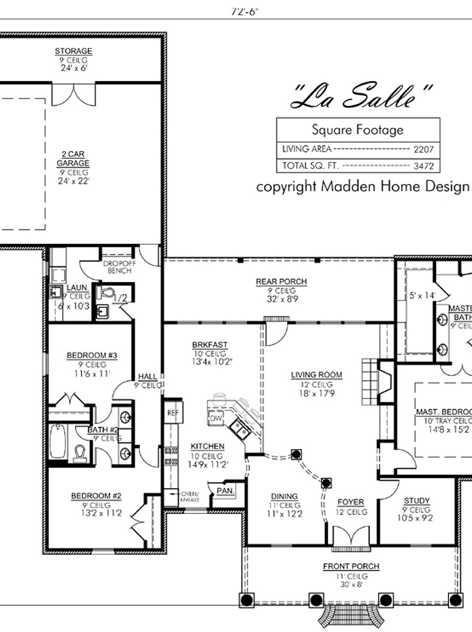 Madden Home Design The LaSalle