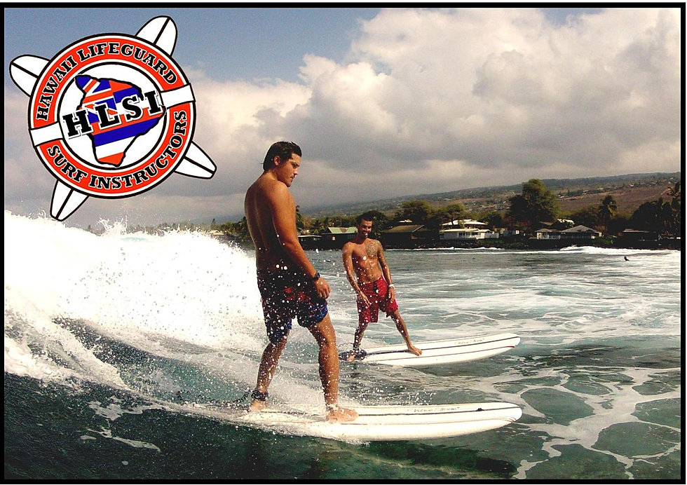 HI Lifeguard Surf Instructors Kona