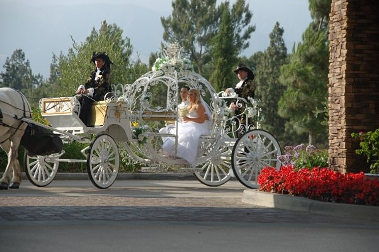 Wedding Horse and Carriage Rentals CA Cindy Cinderella Carriages