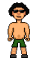 fish the worker in tycoon online and his big beer belly