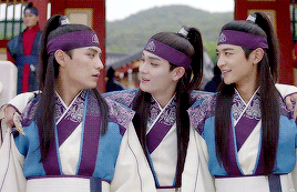 Banryu, Yeowool e Sooho cena de hwarang