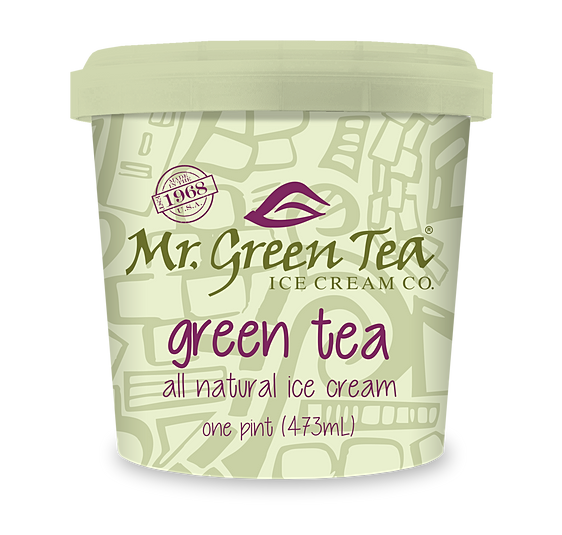 Mr Green Tea Ice Cream Green Tea Pint