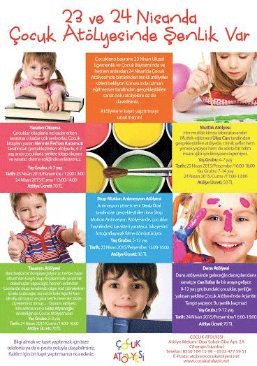 23 Nisan etkinlik