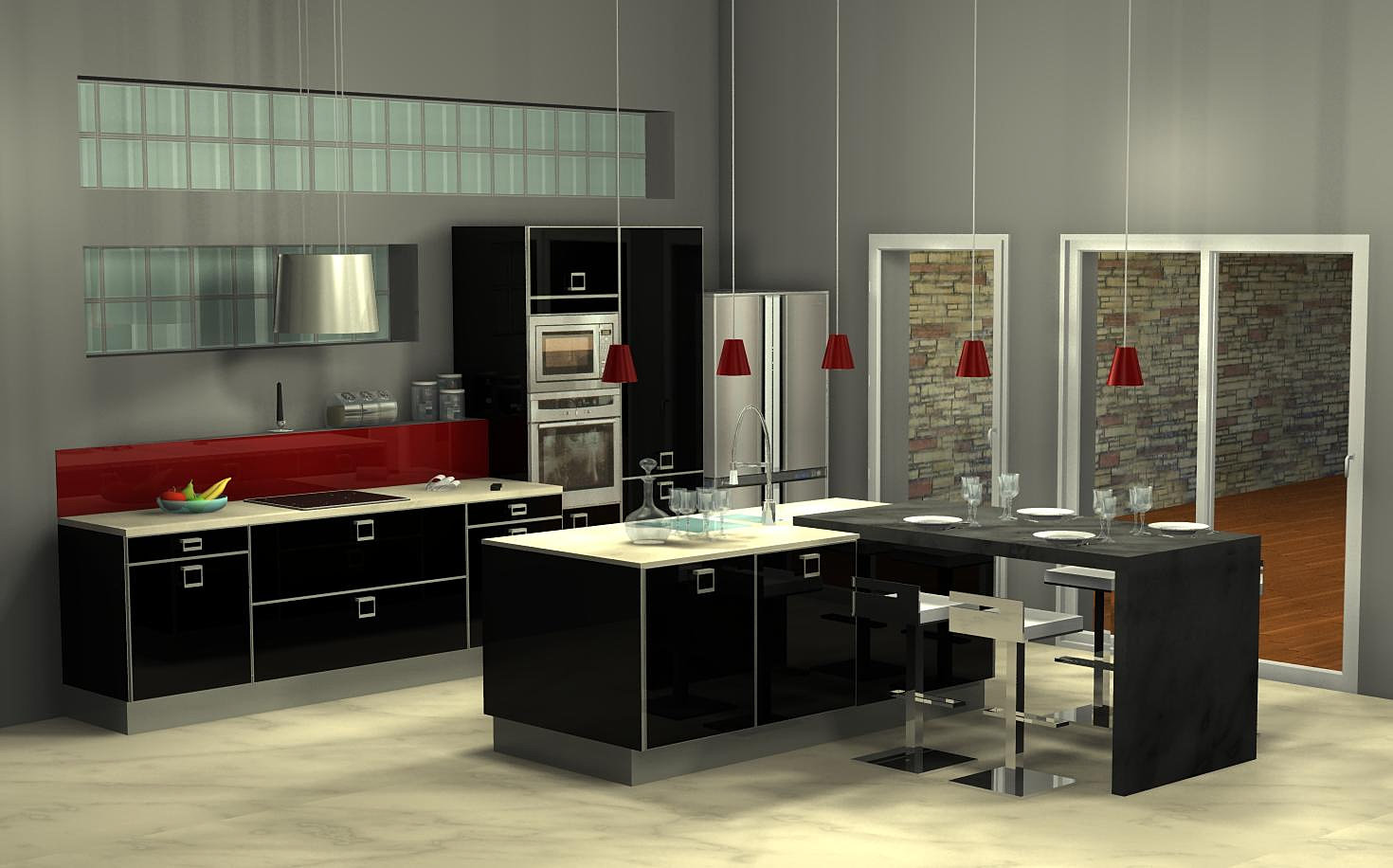 Idee Salle De Bain Rouge Et Blanc : menuisart cuisine moderne, cuisine design dressing Vichy cuisine Idee Salle De Bain Rouge Et Blanc : menuisart cuisine moderne, cuisine design dressing Vichy cuisine