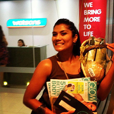 Awarded for Watsons’s extraordinary woman in the Arts &Play for their Women of Watsons campaign in conjunction with International Women’s Day.  6Mar2013