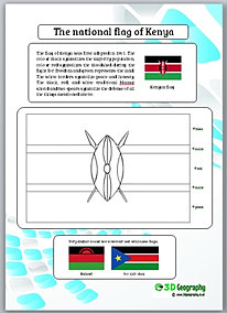 Kenya worksheets for use in schools. Free to download and print.
