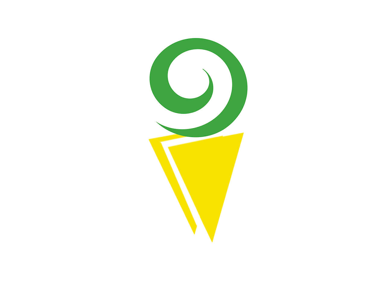 ice cream cone logo Gallery