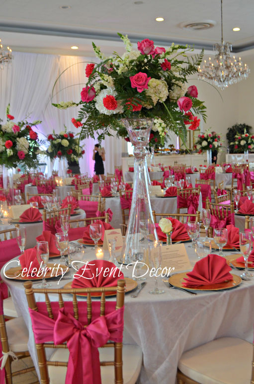 Celebrity event decor banquet hall jacksonville fl, balloon ... Décor Banquette Hall