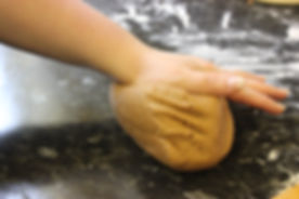 Kneading Cookie Dough