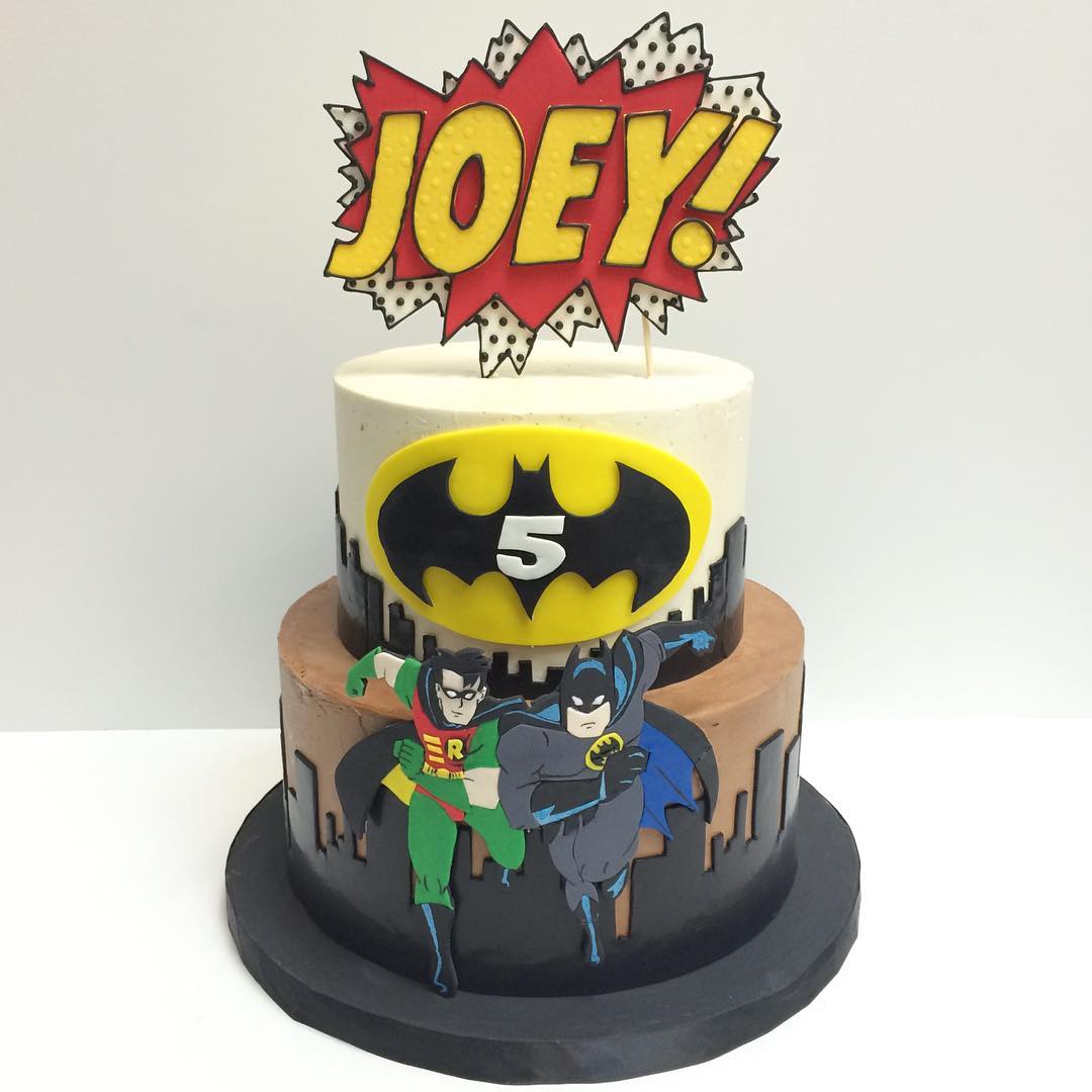 Custom Batman Birthday Cakes Custom Batman Birthday Cakes