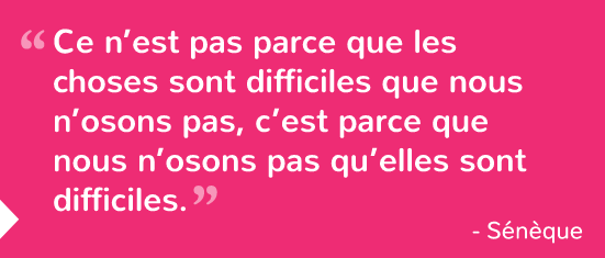 Résultat de recherche d'images pour "ce n'est pas parce que les choses"