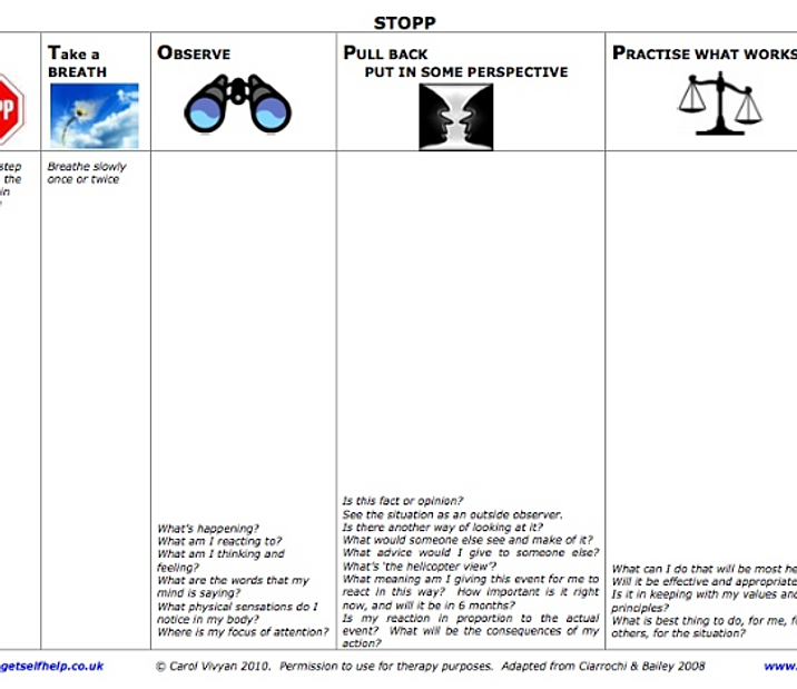 Printables Thought Stopping Worksheets thought stopping worksheet bloggakuten collection of bloggakuten