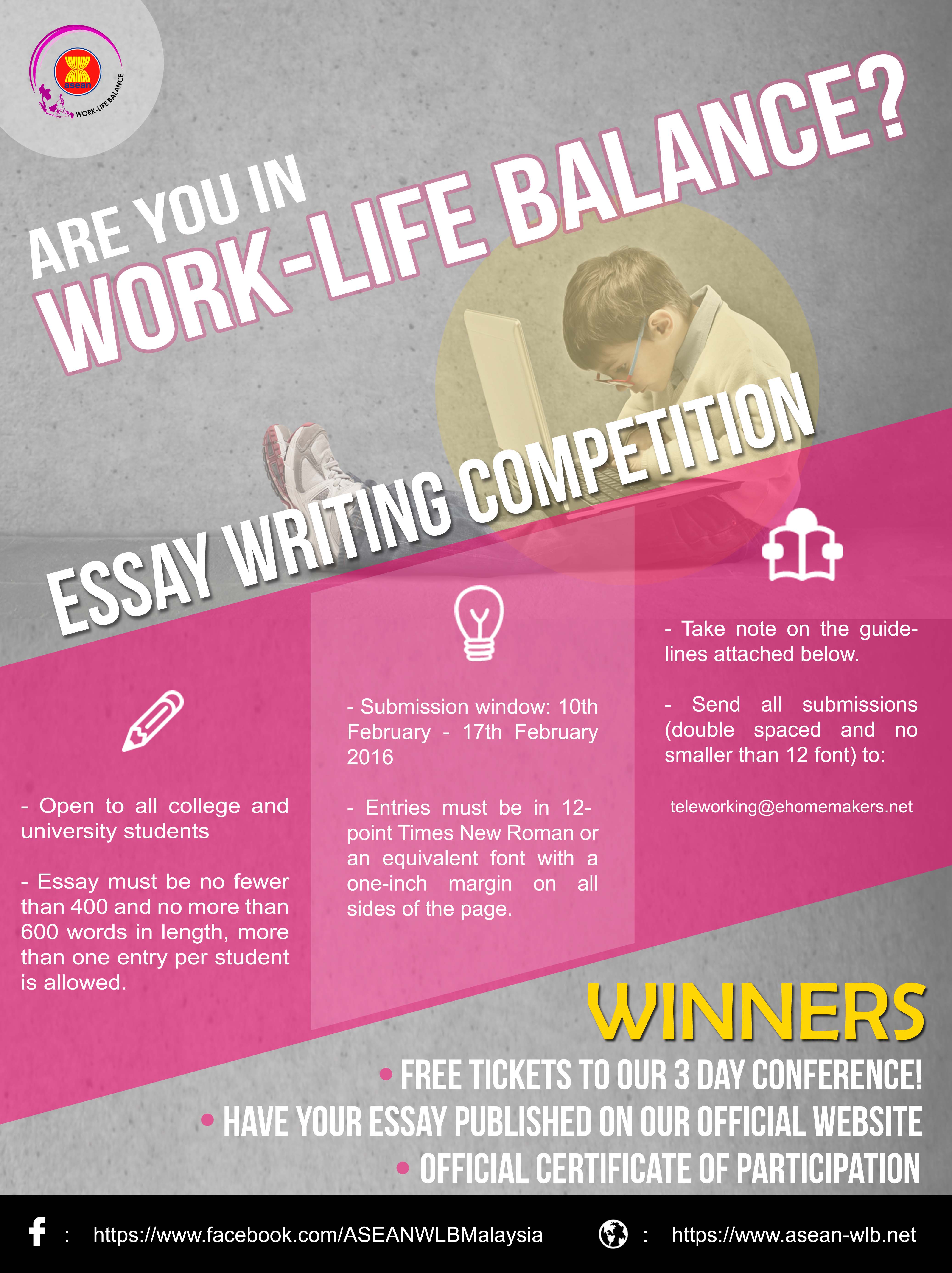 Balancing Work And Play Essay