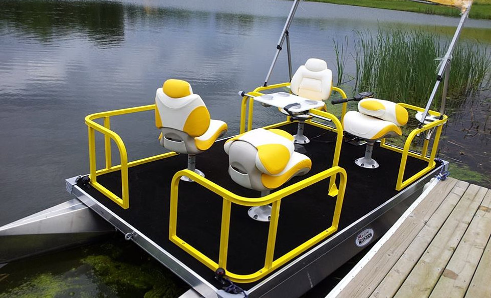 Mitey-toon - Mini Pontoon Boats Photo Gallery