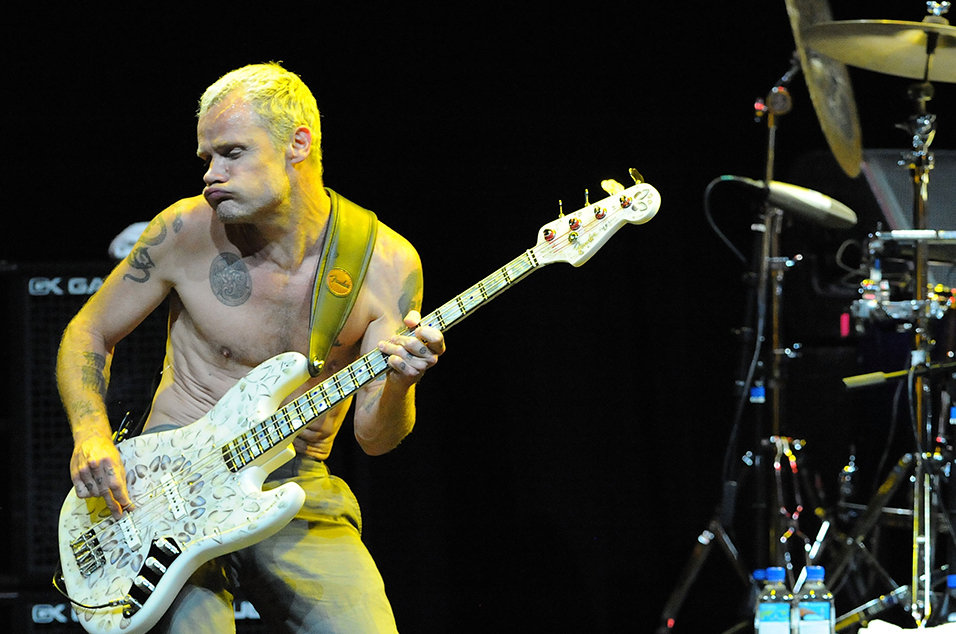 Red Hot Chili Peppers Top Melhores Linhas De Baixo De Flea