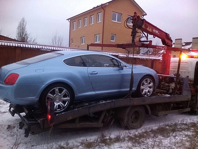 эвакуатор для bentley continental gt