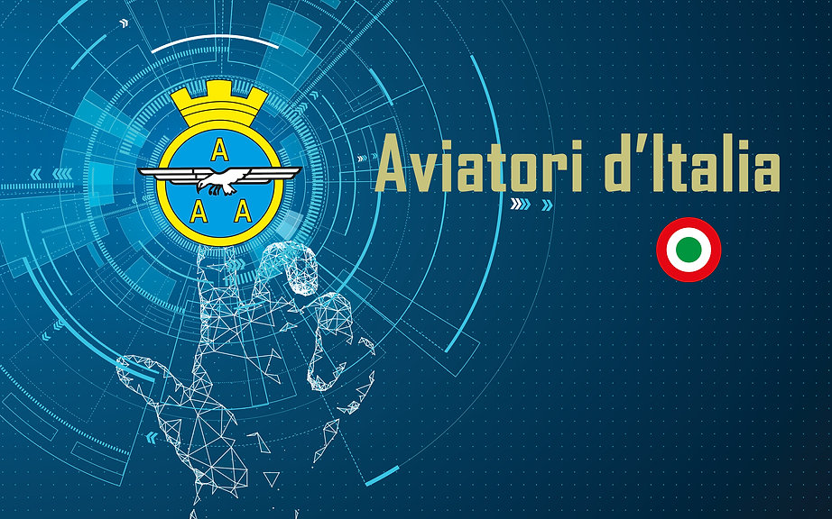 Sfondo Aviatori d'Italia con Logo per Si