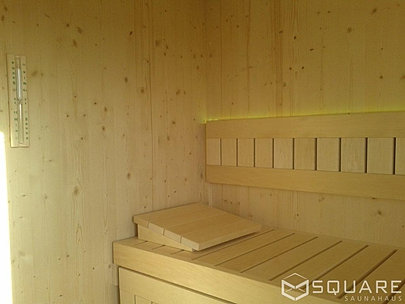 Saunahaus square box sonderedition ihre moderne gartensauna