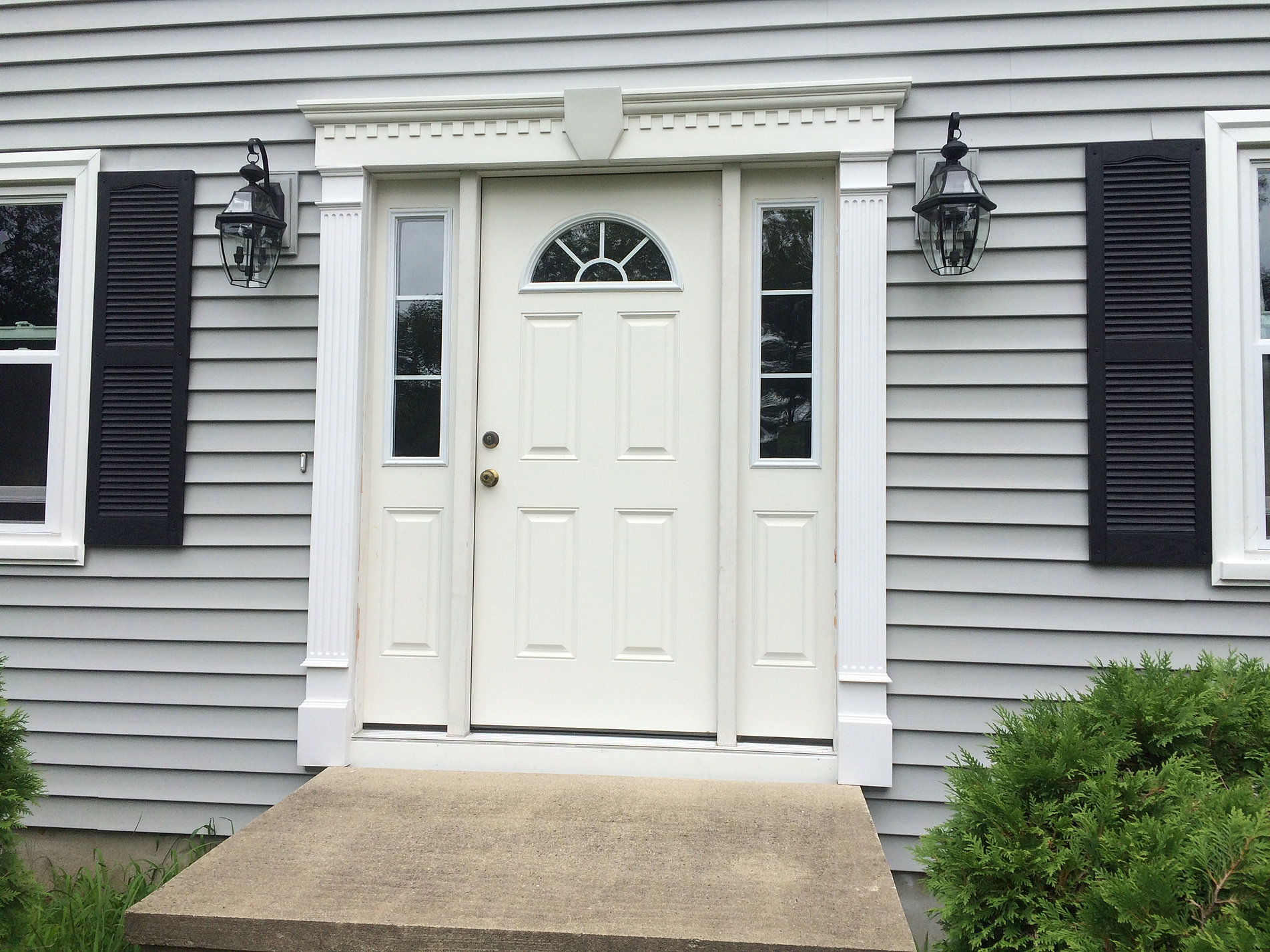 Vinyl Door Pilasters &amp; Best Images About Exterior Door